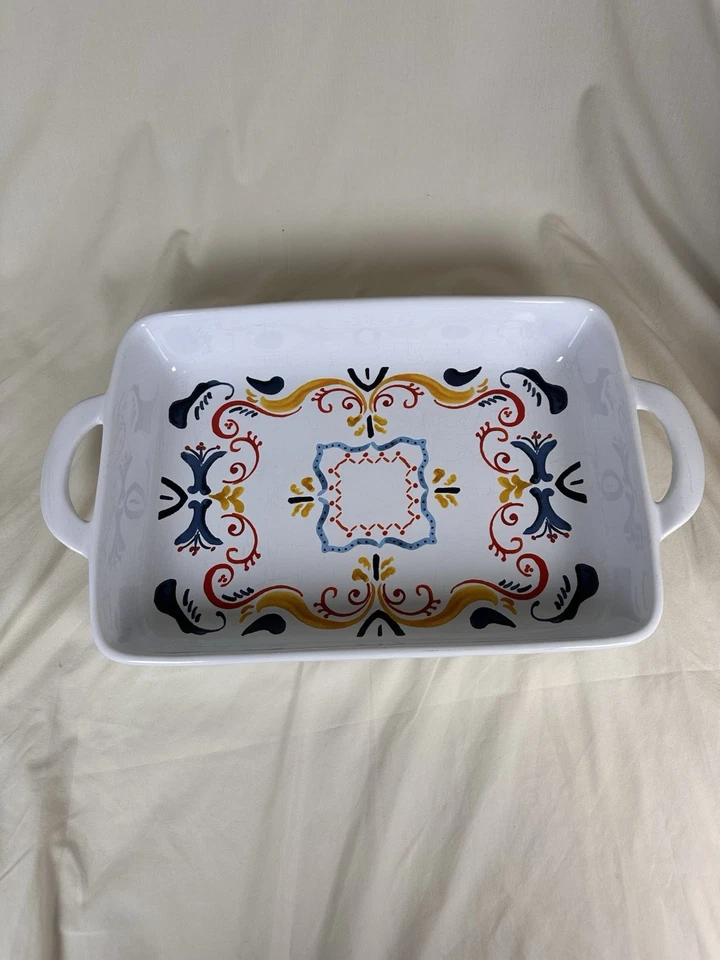 Nordic Ware Scandinavian Design Ceramic Collection 13X9 Lasagna Pan - Image 4 of 4