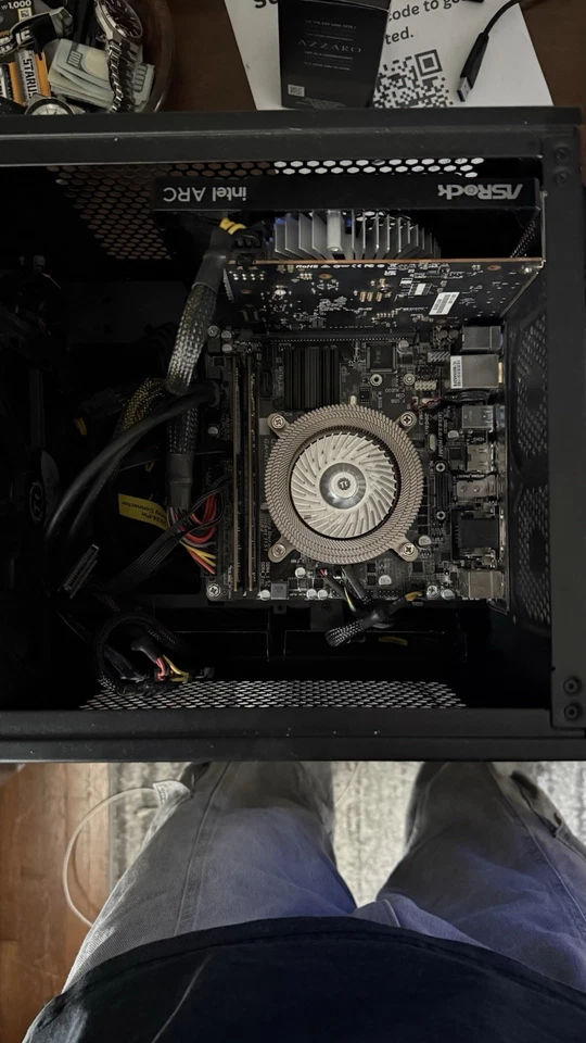 1080p Budget Gaming Pc Intel I5 7400 12GB Ram Intel Arc A380 240GB SSD - Image 2 of 4