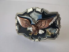 American Eagle Belt Buckle -The Great American Buckle Co 1983 Made In USA