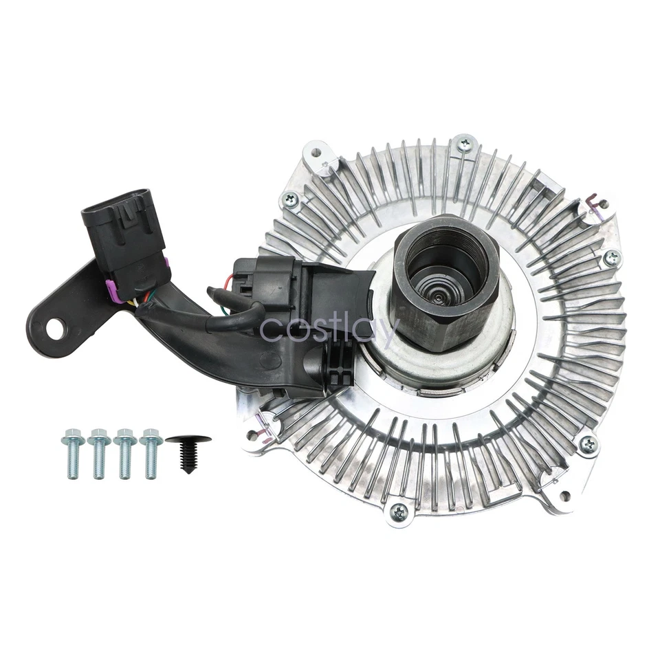 Embrague ventilador refrigeración radiador Chevrolet Silverado GMC Sierra 2015-2016 Foto 3 de 4