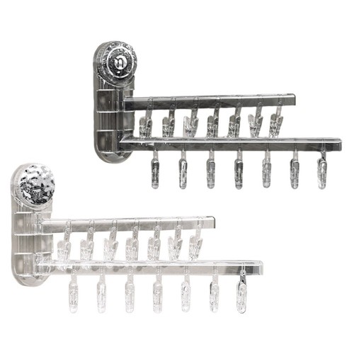 Suction Hook Clothes Dryer Perfect for Organizing Laundry in Tight Spaces - Photo 3/23