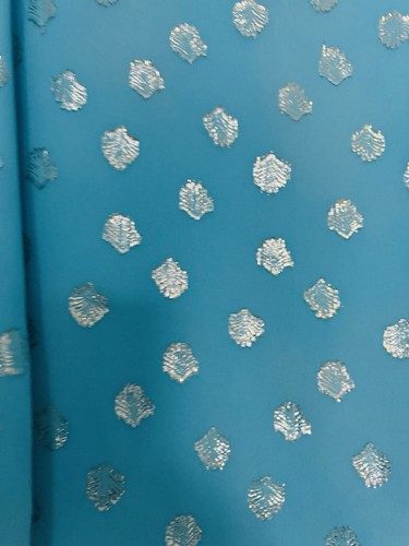 LIlLY PULITZER Turquoise Gold Chip GIANA SILK TOP $178 size Medium EUC - Picture 11 of 13