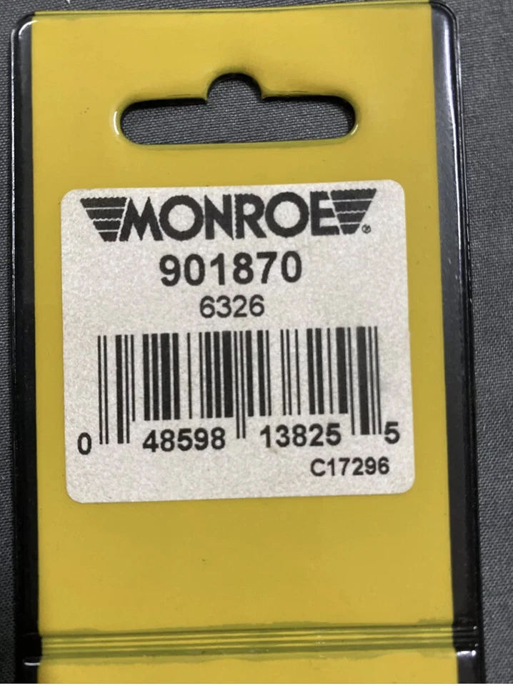 Monroe 901870 6326 Hood Lift Support Max Lift fits select Hyundai Kia Foto 2 de 4