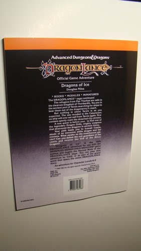 MODULE DL6 - DRAGONS OF ICE *NEW MINT 9.8 NEW* DUNGEONS DRAGONS DRAGONLANCE - Picture 2 of 8