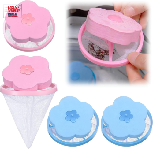 4Pcs-Pet Hair Remover for Laundry,Dog Hair Remover for Laundry,Lint Catcher for - Picture 8 of 12