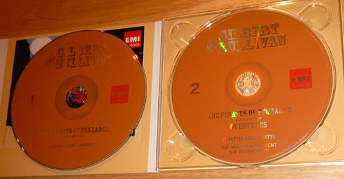 GILBERT & SULLIVAN- SIR MALCOLM SARGENT - THE PIRATES OF PENZANCE - 2 CD set - Bild 3 von 8