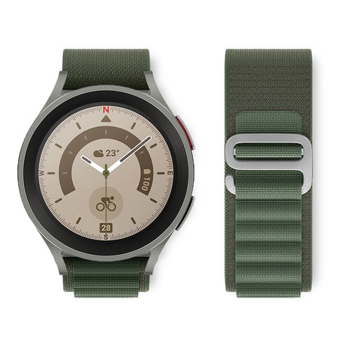 Strap Alpine Loop Band Nylon For Samsung Galaxy Watch 5/5 Pro 40mm 45mm Bracelet - Foto 7 di 24