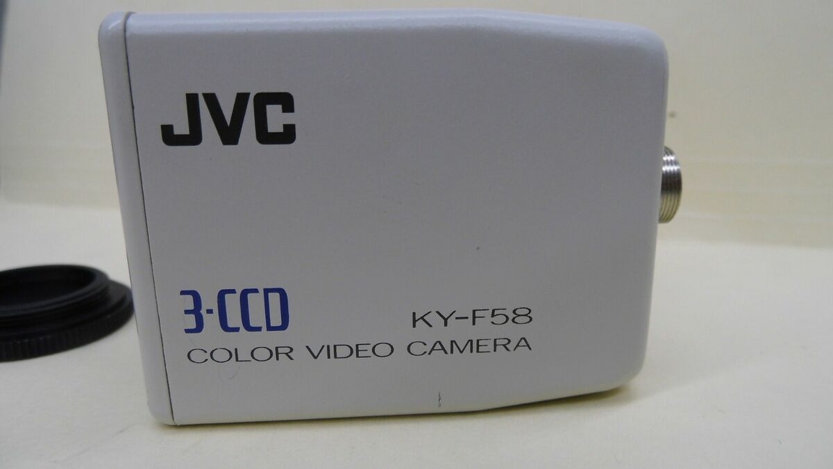 JVC KY-F58 C-MOUNT COLOR 3-CCD MICROSCOPE VIDEO CAMERA 768 X JVC KY-F58 C-MOUNT COLOR 3-CCD MICROSCOPE VIDEO CAMERA 768 X