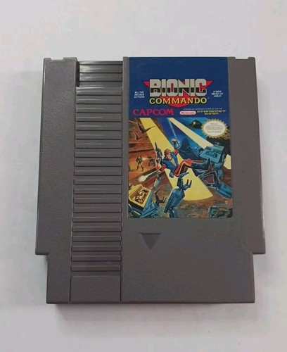 Bionic Commando (Nintendo Entertainment System, 1988) Game Cartridge Only  - Picture 1 of 3