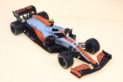 NEW 1:24 F1 MCLAREN MCL35M - Lando Norris 2021 MONACO GP IXO +Mag. No Minichamps - Foto 2 di 2