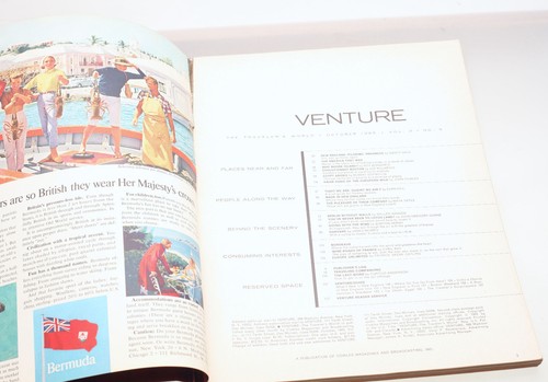 VENTURE Magazine October 1965 / Lenticular Cover / Wine Roads of France - Picture 3 of 3