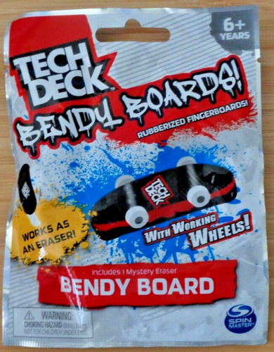 New Bendy Boards Rubberized Fingerboard By Tech Deck - Picture 1 of 2