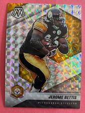 Jerome Bettis 2021 Panini Mosaic SILVER MOSAIC PRIZM PARALLEL #168 STEELERS
