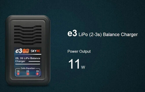 Cargador de equilibrio SKYRC e3 LiPo para cargador de batería 2S 3S cargador de coche RC - Imagen 7 de 12