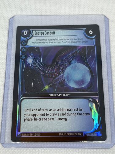 Jeu de cartes à collectionner Decipher Wars TCG incursion rare foil 1 Rf 1 - 18 set - Photo 22/22