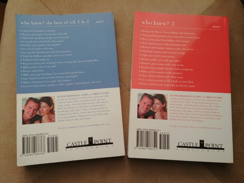 Who Knew? Collector's Edition Bossolina & Lubin The Best of Vol 1 &2 3 Book Set - Picture 16 of 21
