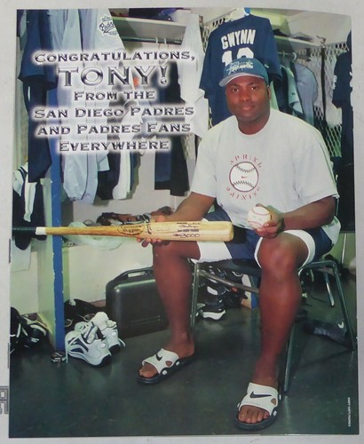 Tony Gwynn signed 8x10 3000 Hit Publication autographed auto PSA DNA - Picture 8 of 8