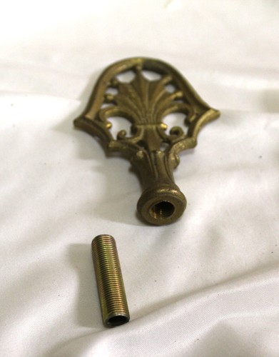 Endstücke, Lampen, Messing, Bronze, antike und moderne Gussteile - Bild 3 von 15