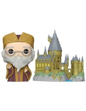 FUNKO POP HARRY POTTER ALBUS DUMBLEDOR With HOGWARTS VINYL FIGURE NEW!