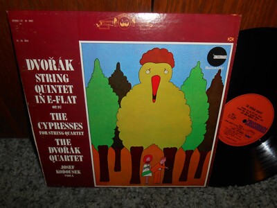 JOSEF KODOUSEK Dvorak: String Quintet In E-Flat, Op. 97 / The Cypresses LP