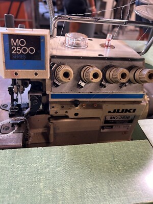 Serger Overlock - JUKI MO-2516 4 Thread Seamer in Desk Light Motor