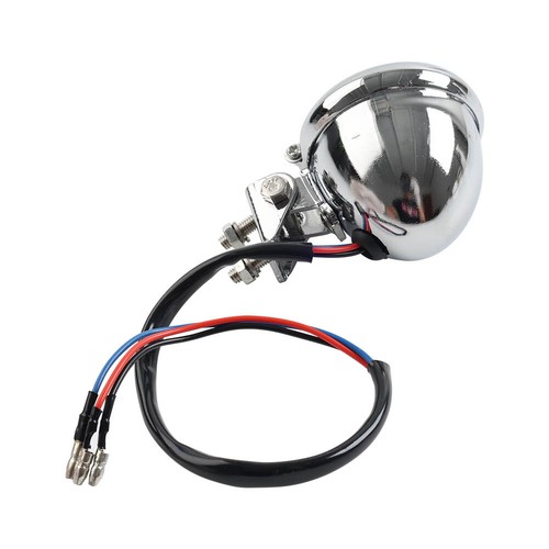 Lampada luce posteriore stop posteriore moto LED per Cafe Racer Bobber Chopper - Foto 21 di 24
