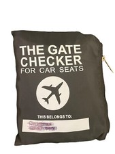 The Gate Checker For Car Seats Travel Bag With Zipper  Handles