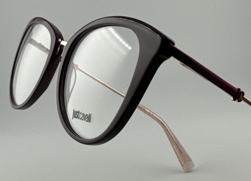 Just Cavalli Cat Eye Eyeglasses JC 0900 Eyewear Authentic Purple Frame - Picture 5 of 23