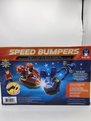 Remote Control Bumper Cars Speed Bumpers Head-2-Head RC Battle Vehicles 2  Player