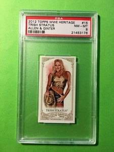 Trish-Stratus-2012-Topps-WWE-Heritage-Allen-amp-Ginter-15-PSA-8-NM-MT-WWF-HOF