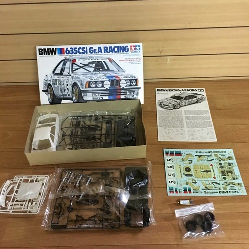 Raro kit Tamiya 1/24 BMW 635C Si-Gr.A Racing de Japón 11781 - Imagen 5 de 6