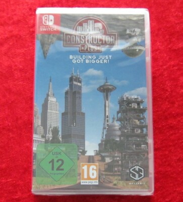 Constructor Plus Building Just Got Bigger! Nintendo Switch Spiel Neu, deutsche V