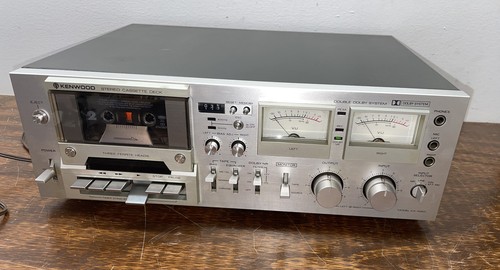 Vintage Kenwood KX-1060 Stereo 3-Head Cassette Deck Double Dolby System - AS IS - Picture 5 of 8