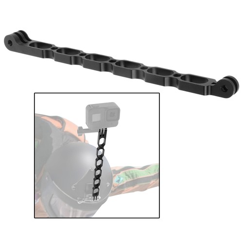 LightWeight Aluminum Extension Arm Pole Mount Helmet for Gopro Insta360 OSMO HOT - Picture 7 of 15