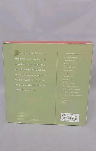 Dept 56 Simple Traditions 2002 Holly Lane "Pleased To Meet You" Figurine - Picture 9 of 9