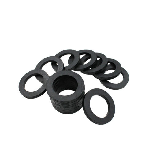 1/2/3/4/5mm Thick Rubber Sealing Ring ID 2mm-36mm Flat Washers Rubber O Gaskets - Picture 6 of 268