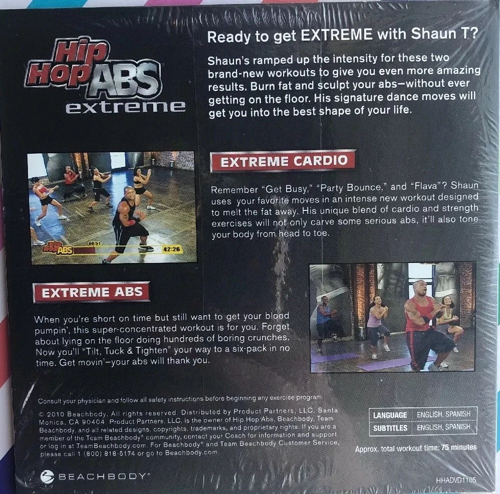 Hip hop online extreme workout