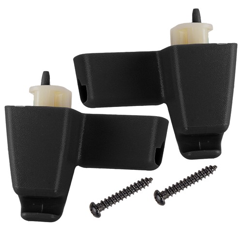 2pcs Sun Visor Retainer Clip Bracket Black Fit For Land Rover Range Rover L322 - Picture 3 of 7