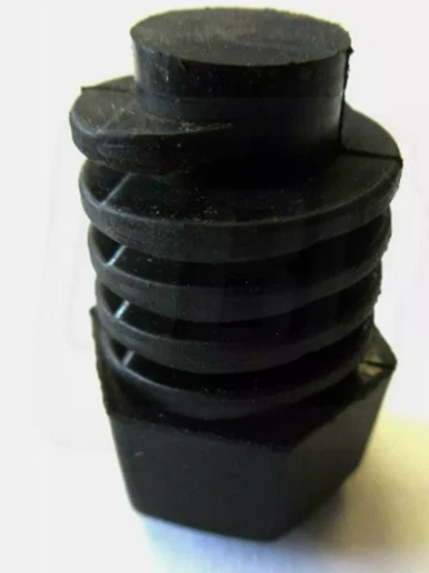 1983-1990 Chevrolet Celebrity Deck Trunk Lid Adjustment Rubber Bumper Stop 2 PCS Foto 3 de 4