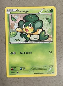 Pansage 6/99 - Next Destinies - Common - Pokemon Card TCG