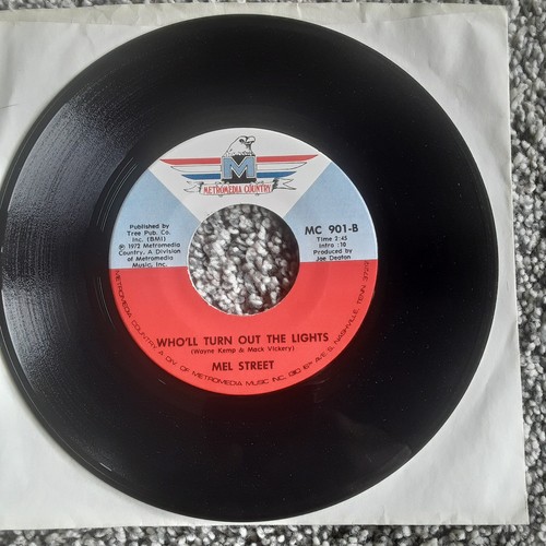 Mel Street: Lovin' On Back Streets / Who'll Turn Out The Lights, 45 RPM - Picture 2 of 4