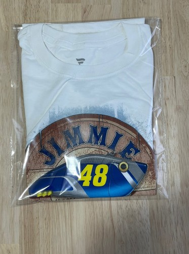 Youth MD Jimmie Johnson #48 NASCAR Racing Name & Number KID'S Fishing theme NWT - Picture 6 of 6