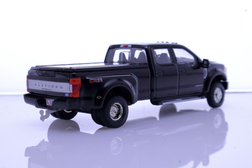 2020 Ford F-450 Dually Platinum Pickup Truck 1:64 Scale Diecast Model F350 Black - Picture 5 of 8