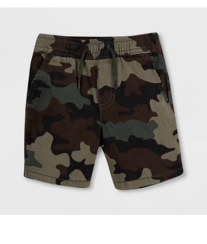 Levi's Baby Boys' Box Tab Camo Pull-On Chino Pants - Green -24 months - Picture 1 of 2