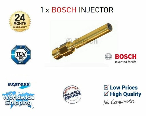 1x BOSCH INJECTOR for MERCEDES BENZ S-CLASS 300 SE,SEL 1985-1989 - Picture 1 of 8