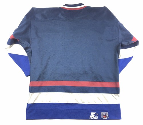 Vintage Vancouver Canucks Starter Hockey Jersey Youth Boys L/XL Flaws - 第 2/12 張圖片