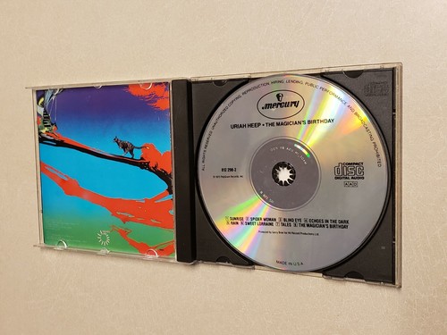 The Magicians Birthday by Uriah Heep (CD, 1990 Mercury Records) - Imagen 3 de 3