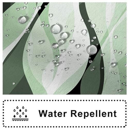 Shower Curtain, Modern Abstract Ombre Striped 72"W x 72"L (Pack of 1) Green - Foto 4 di 7