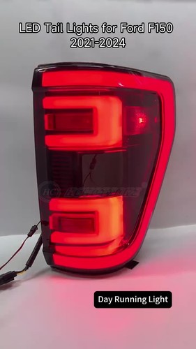 HC LED Tail Lights For  Ford F150 F-150 2021 2022 2023 Fit for XLT Model Only - Video 1 of 1