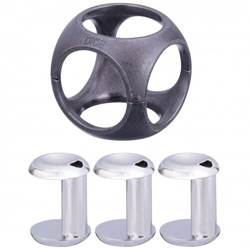 Huzzle Cast Puzzle Dice - Metal Puzzle - Level 3 - Picture 2 of 3